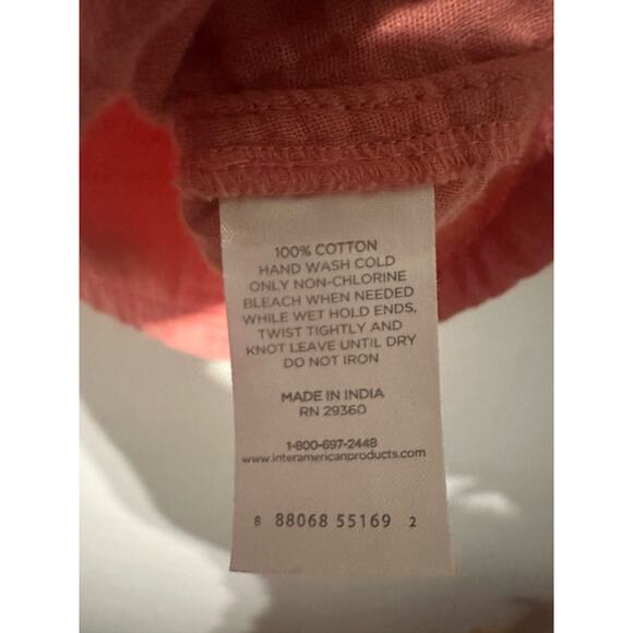 dip - Pink Flutter Sleeve Shirt - Size Small - Picture 5 of 5